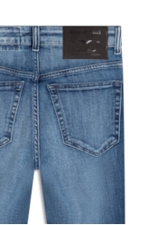 Calça High Comfort Stretch Hiper Skinny 1843 Lav. Medio C/ Sky