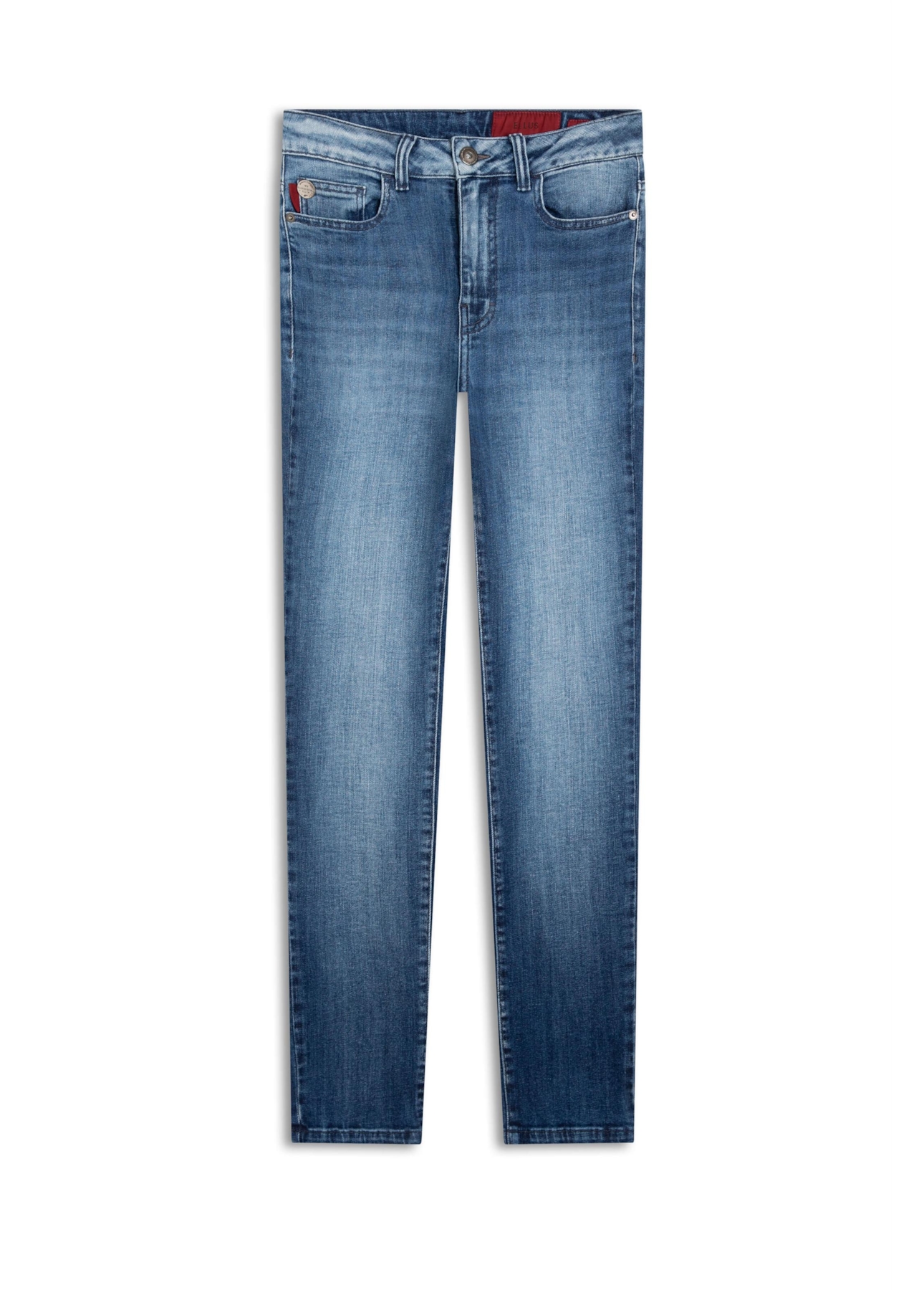 Calça High Comfort Stretch Hiper Skinny 1843 Lav. Medio C/ Sky
