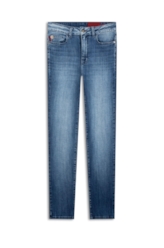 Calça High Comfort Stretch Hiper Skinny 1843 Lav. Medio C/ Sky