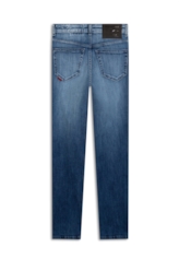 Calça High Comfort Stretch Hiper Skinny 1843 Lav. Medio C/ Sky