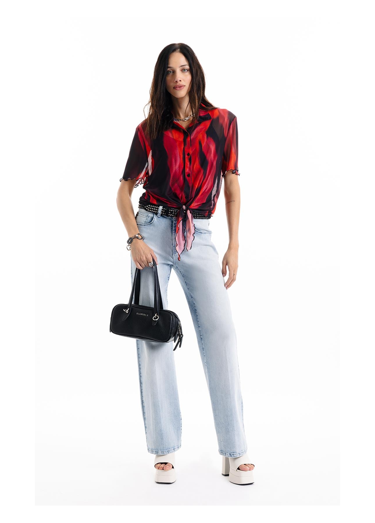 Calça High Comfort Stretch Lav.Claro