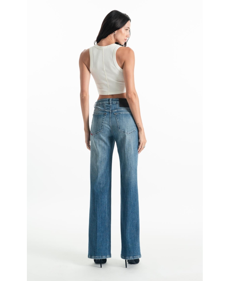Calça High Comfort Stretch Lav.Claro