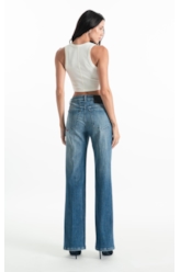 Calça High Comfort Stretch Lav.Claro