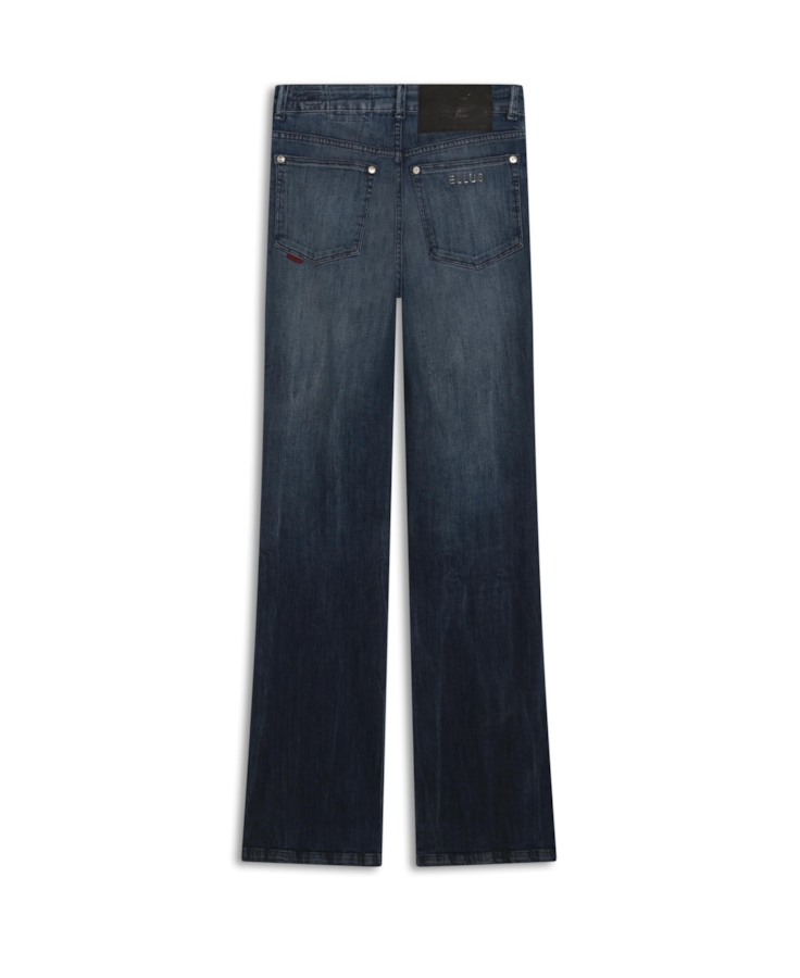 Calça High Comfort Stretch Lav.Escuro C/ Tie Dye
