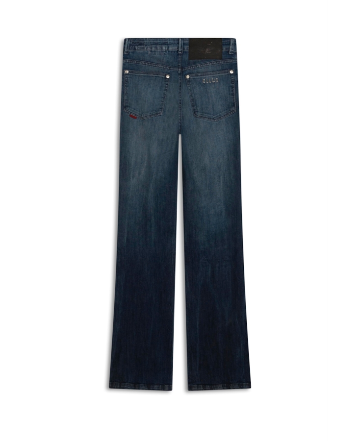 Calça High Comfort Stretch Lav.Escuro C/ Tie Dye