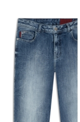 Calça High Comfort Stretch Lav. Médio