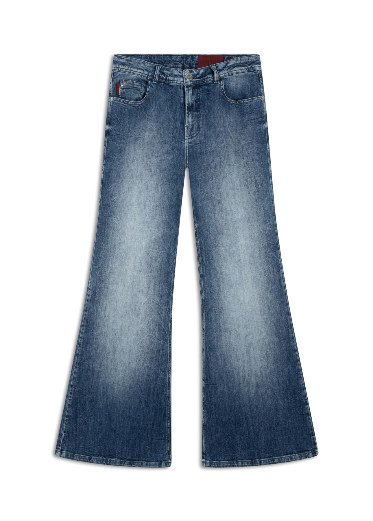 Calça High Comfort Stretch Lav. Médio