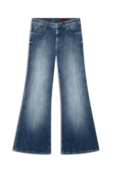 Calça High Comfort Stretch Lav. Médio