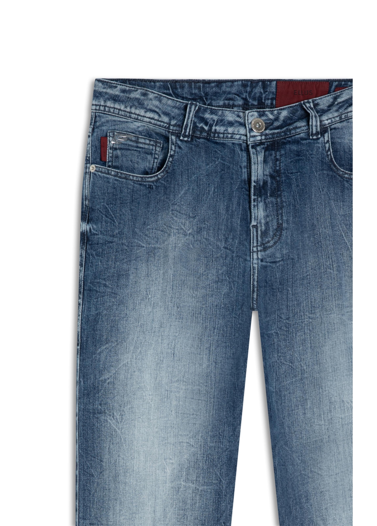 Calça High Comfort Stretch Lav. Médio