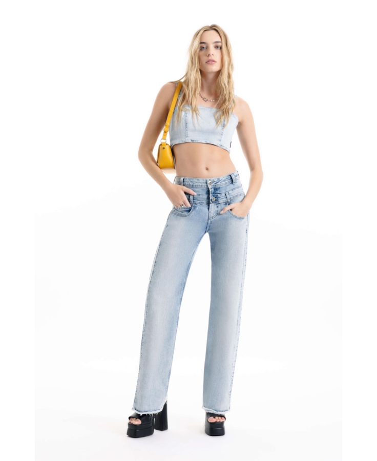 Calça High Comfort Stretch Patheph Double Lav.Claro  C/ Sky