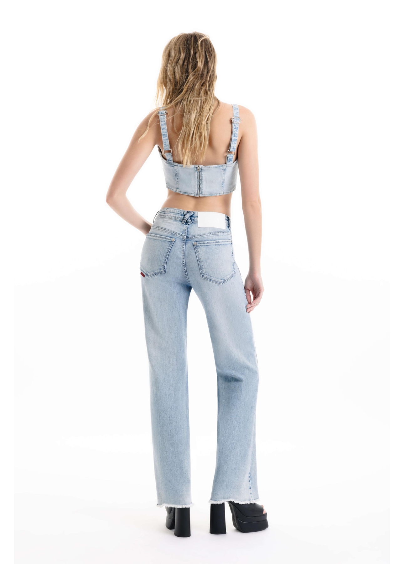 Calça High Comfort Stretch Patheph Double Lav.Claro  C/ Sky