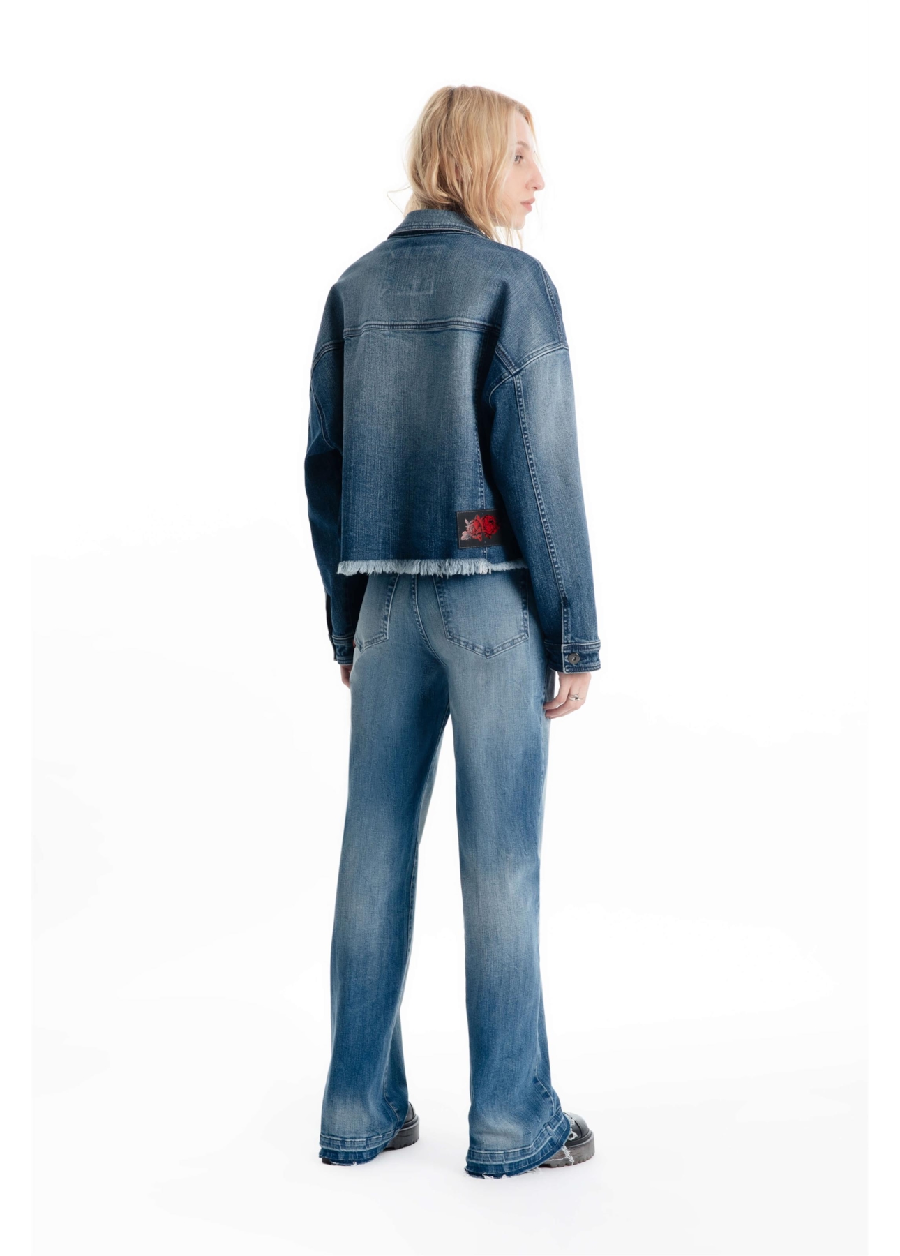 Calça High Comfort Stretch Patheph Lav. Claro C/ Rede