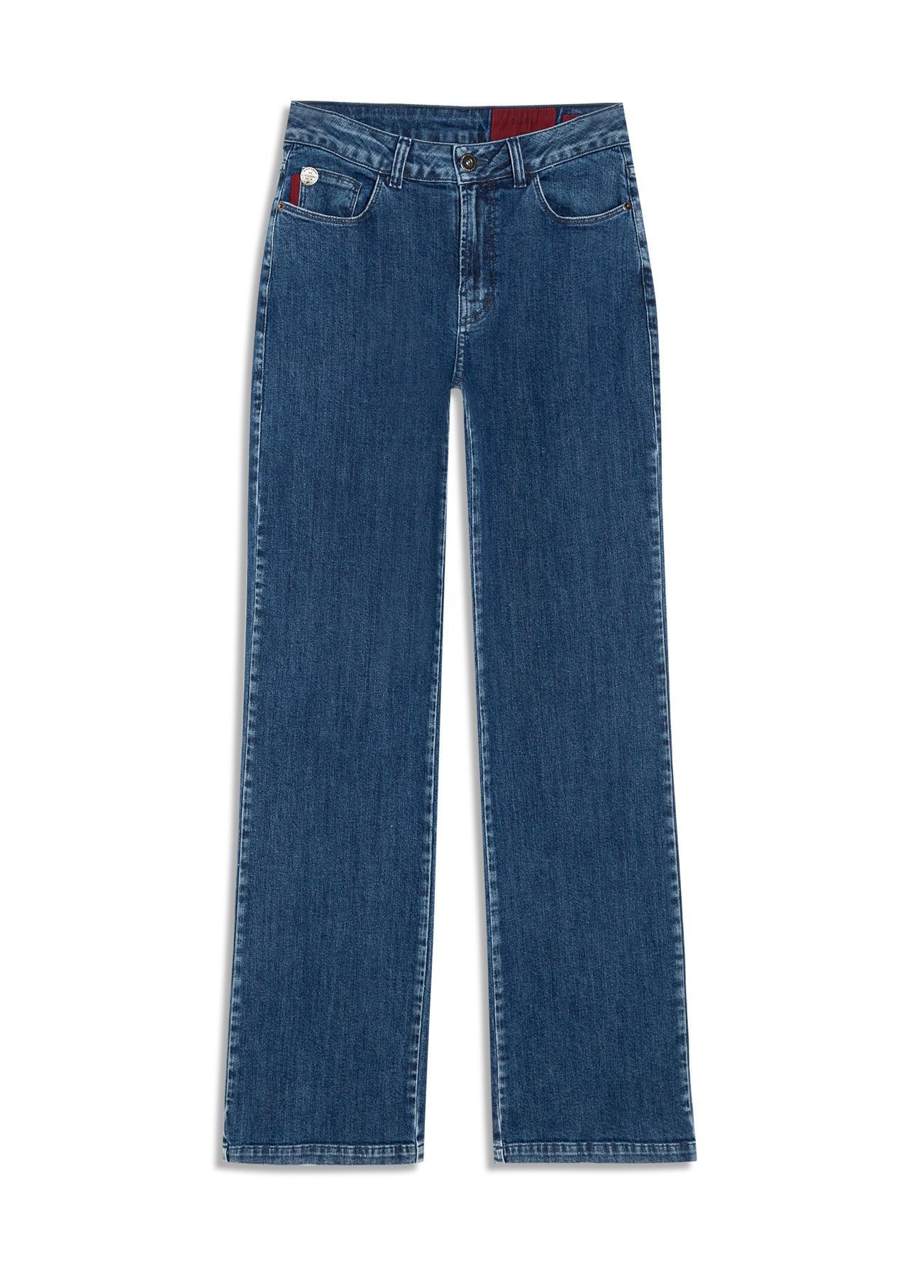 Calça High Comfort Stretch Reta Lav.Medio