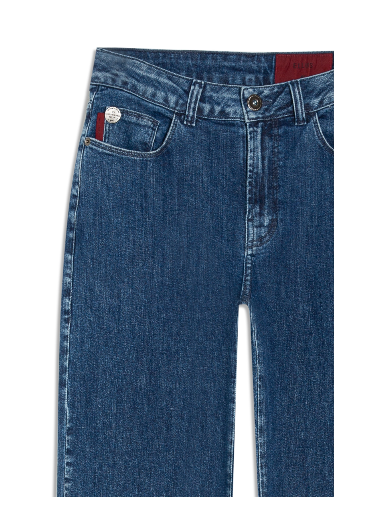 Calça High Comfort Stretch Reta Lav.Medio