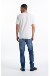 Calça High Comfort Stretch Skinny 5 Pockets 2149 - Lav.Medio C/ Rede