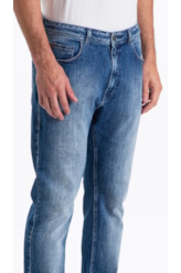 Calça High Comfort Stretch Skinny 5 Pockets 2149 - Lav.Medio C/ Rede