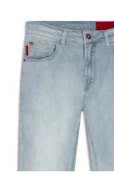 Calça High Comfort Stretch Skinny Lav.Claro