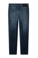 Calça High Comfort Stretch Skinny Lav.Escuro C/ Jato