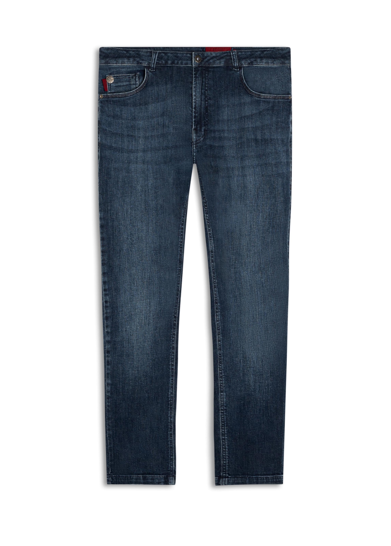 Calça High Comfort Stretch Skinny Lav.Escuro C/Used