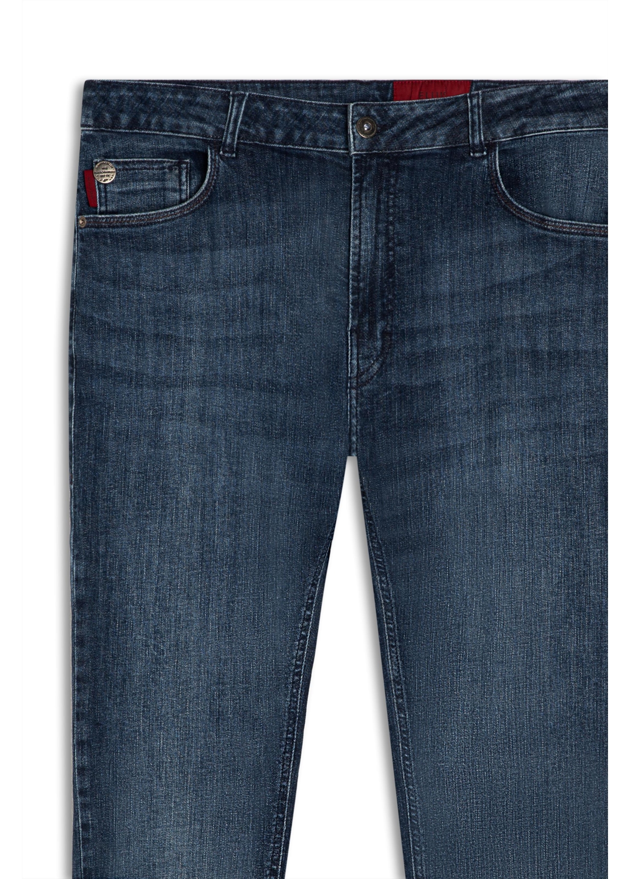 Calça High Comfort Stretch Skinny Lav.Escuro C/Used