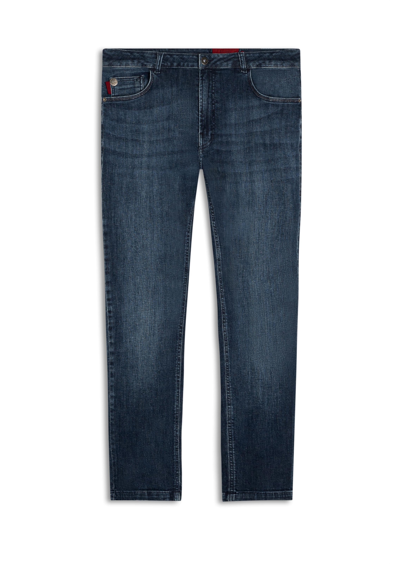 Calça High Comfort Stretch Skinny Lav.Escuro C/Used