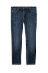 Calça High Comfort Stretch Skinny Lav.Escuro C/Used