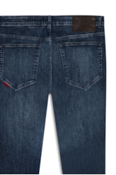 Calça High Comfort Stretch Skinny Lav.Escuro C/Used