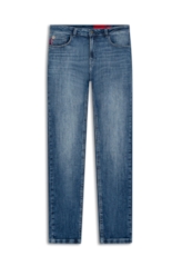 Calça High Comfort Stretch Skinny Lav. Medio