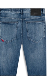 Calça High Comfort Stretch Skinny Lav. Medio