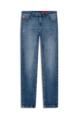 Calça High Comfort Stretch Skinny Lav. Medio