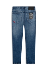 Calça High Comfort Stretch Skinny Lav. Medio