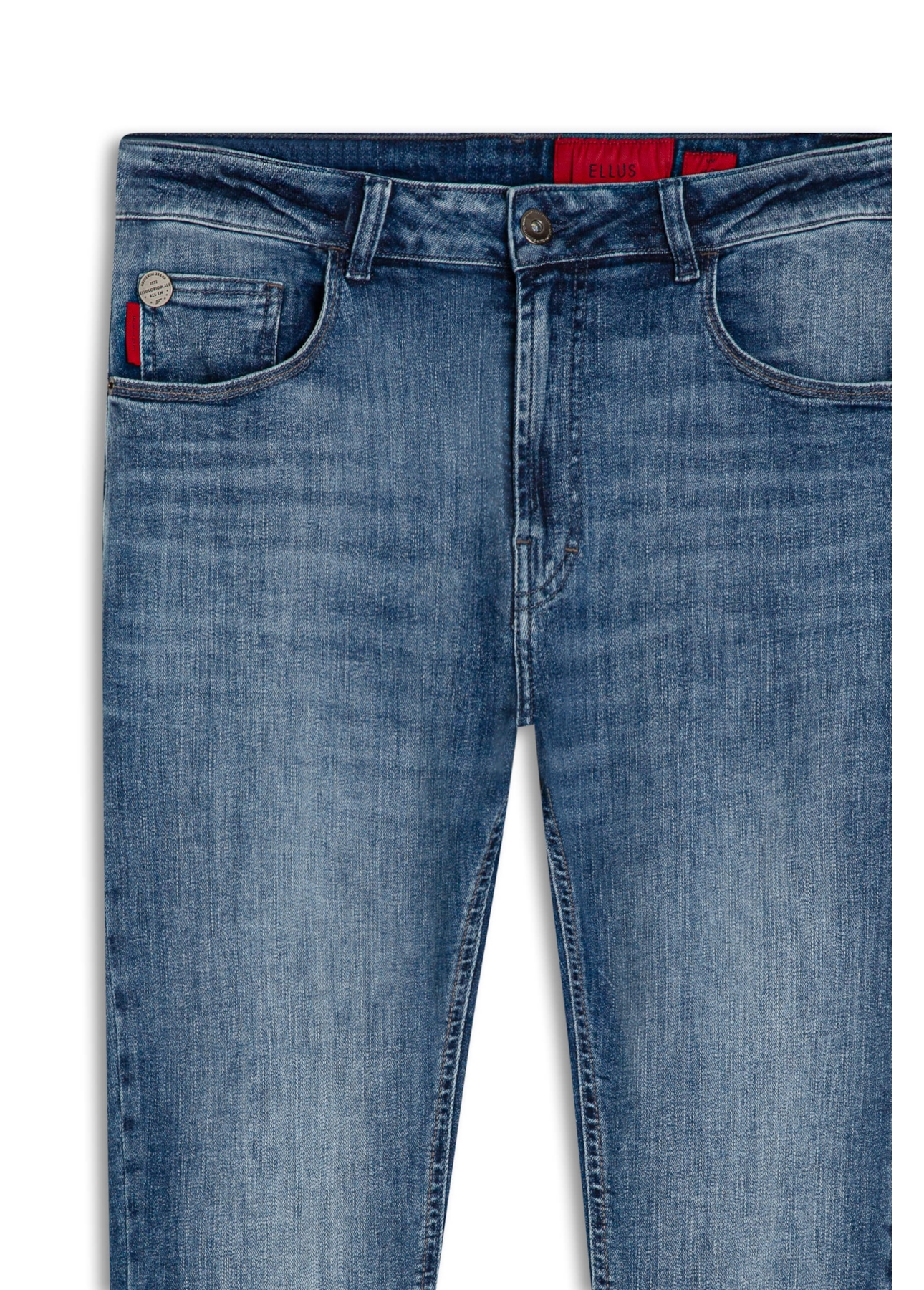 Calça High Comfort Stretch Skinny Lav. Medio