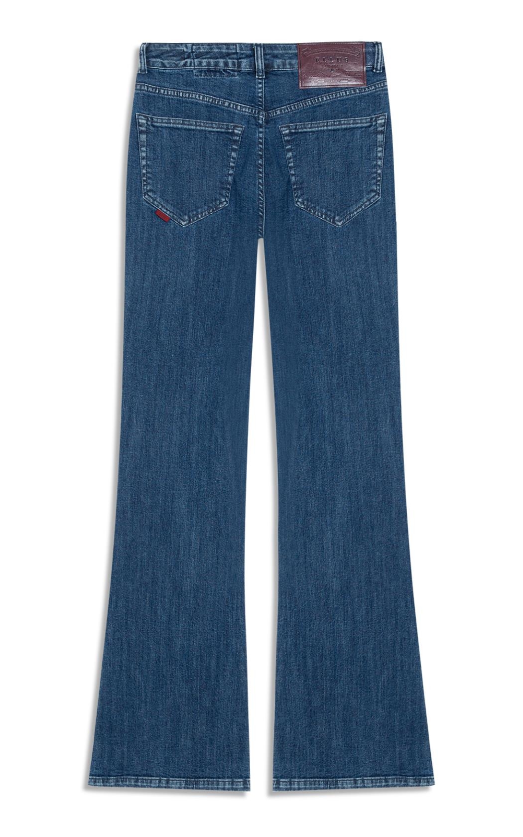 Calça High Comfort Stretch Skinny 5 Pockets 2149 - Lav.Medio C/ Rede