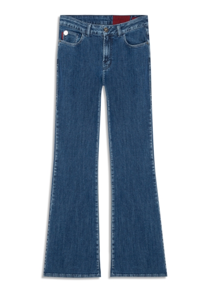 Calça High Comfort Stretch Skinny Lav.Medio
