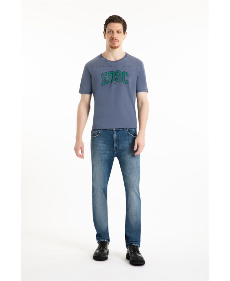 Calça High Comfort Stretch Skinny Lav.Medio Grampos