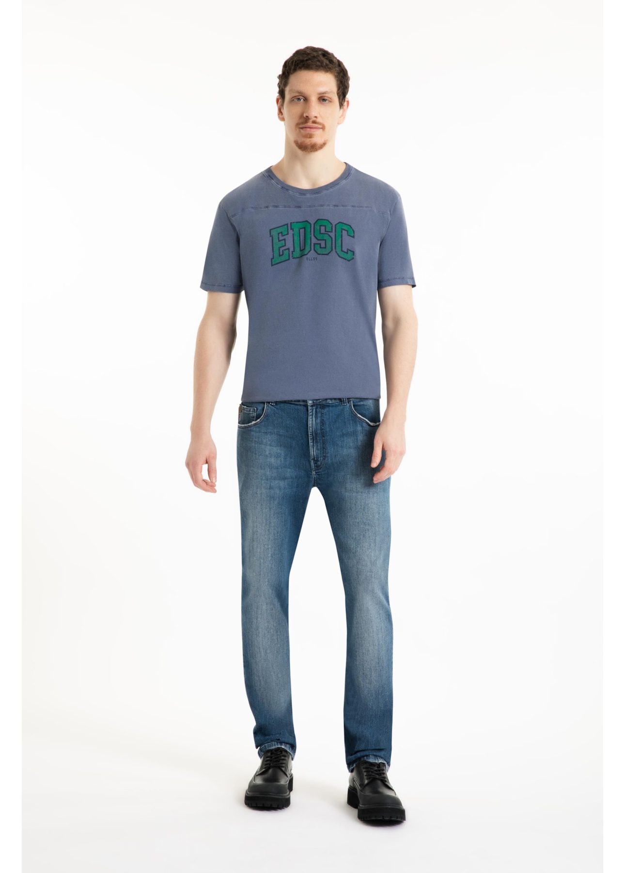 Calça High Comfort Stretch Skinny Lav.Medio Grampos