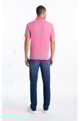 Calça High Comfort Stretch Slim 5 Pockets Lav Medio C/Puidos