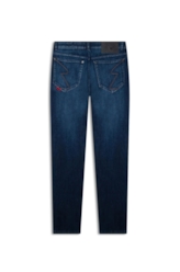 Calça High Comfort Stretch Slim Filigrana 1981 Lav.Escuro C/ Used