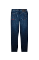 Calça High Comfort Stretch Slim Filigrana 1981 Lav.Escuro C/ Used