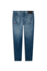 Calça High Comfort Stretch Slim Filigrana Lav.Claro