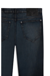 Calça High Comfort Stretch Slim Lav. Escuro