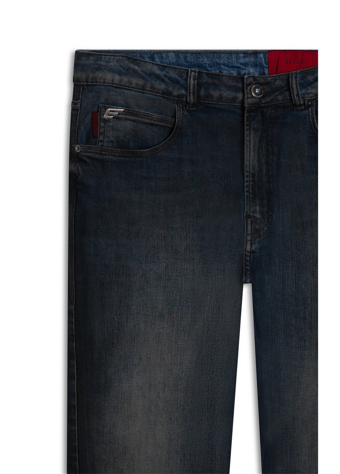 Calça High Comfort Stretch Slim Lav. Escuro