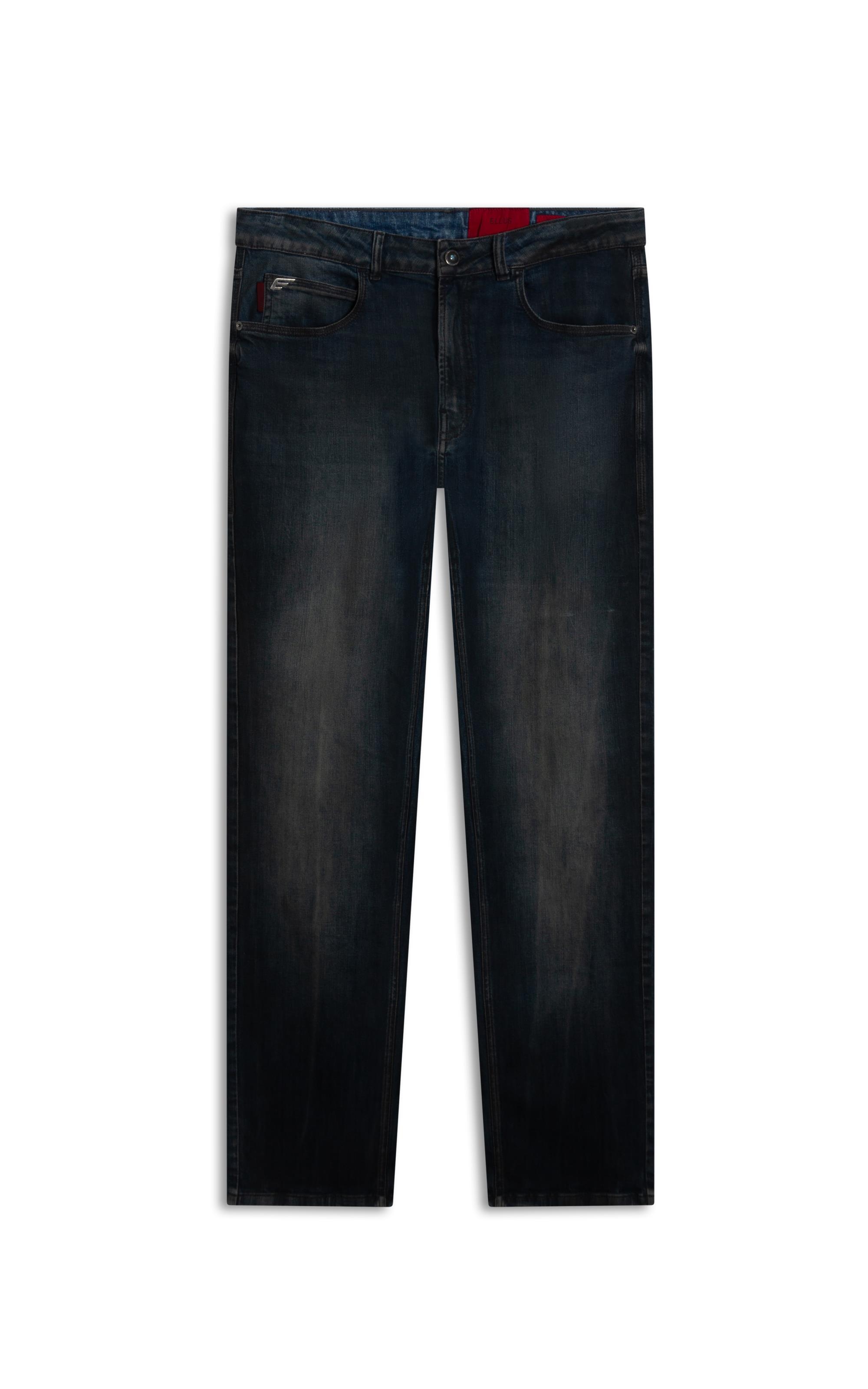Calça High Comfort Stretch Slim Lav. Escuro
