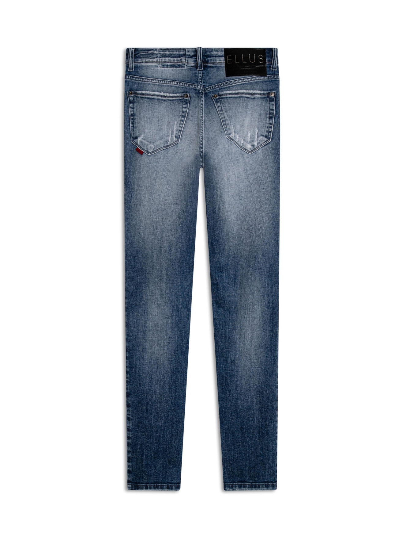Calça High Hiper Skinny 1953.Médio C/Puídos+patch