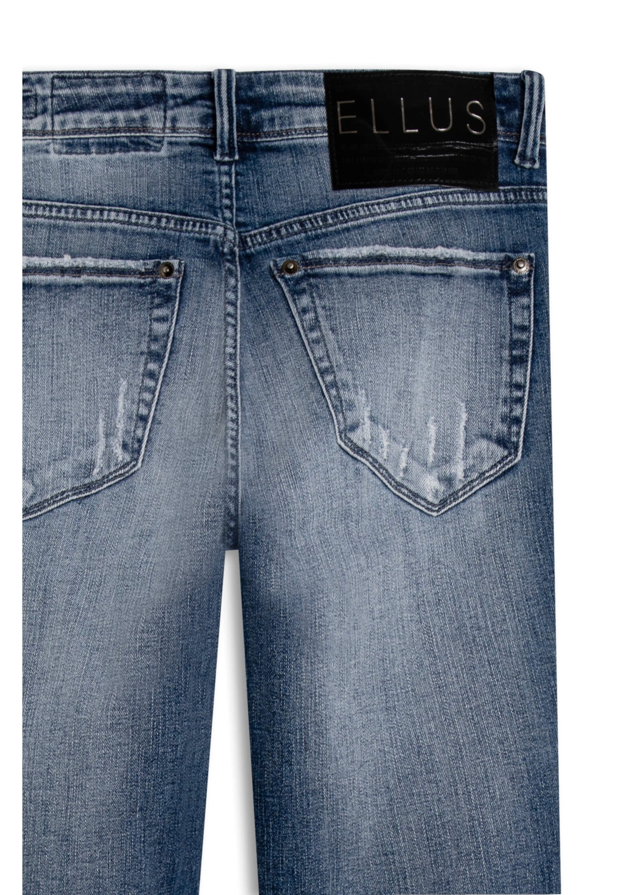 Calça High Hiper Skinny 1953.Médio C/Puídos+patch