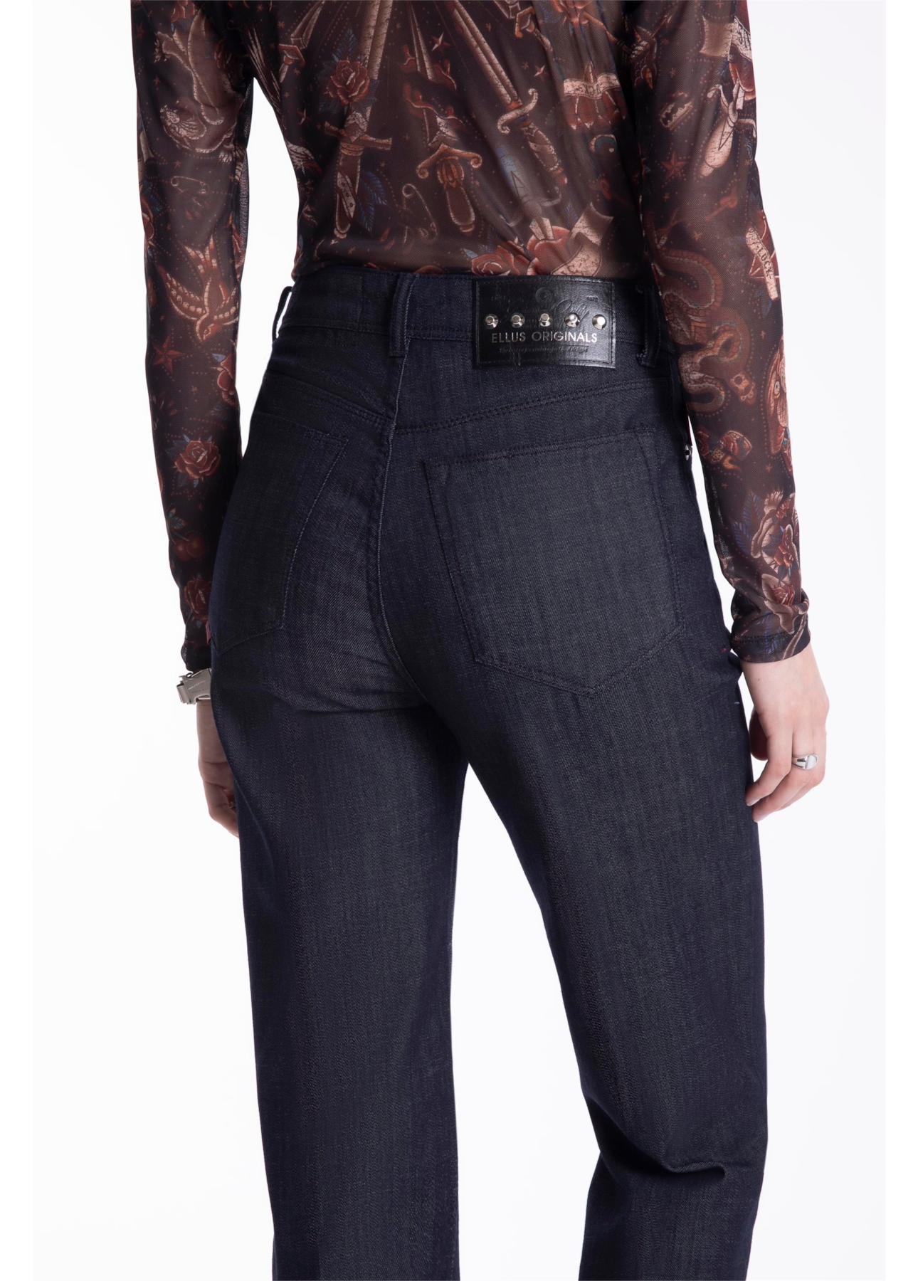 Calça Indigo Elastic Ellus 36 Amaciado C/ Resina