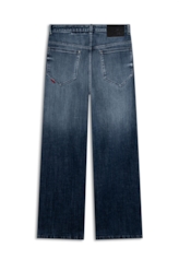 Calça Indigo Elastic Oversized 1864-Lav.Escuro C/ Grampo