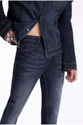 Calça Indigo Elastic Skinny Western 2006-Lav.Escuro C/ Resina