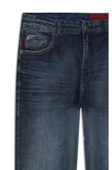 Calça Indigo Elastic Slim Filigrana Lav. Escuro