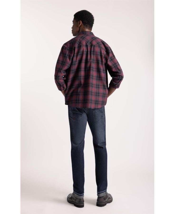 Calça Indigo Elastic Slim Filigrana Lav. Escuro